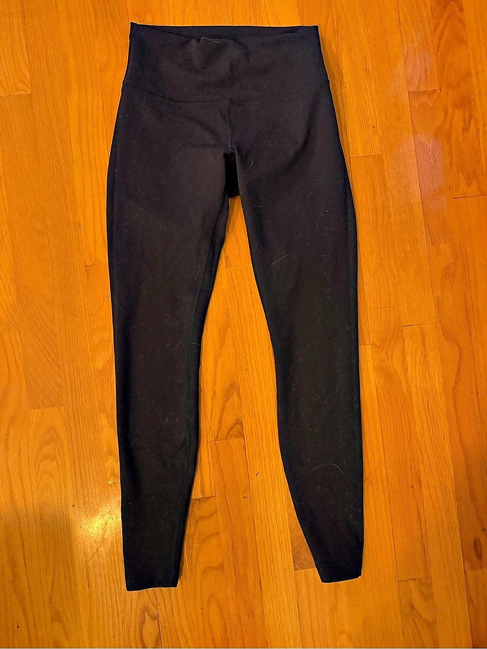 lululemon Wunder Under Navy Athletic Leggings Size 8